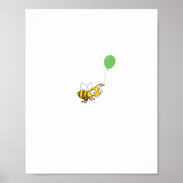 Poster Aniversário do Abelhinha Personalizado (Frente)