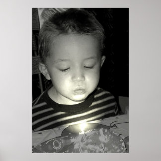 Póster Aniversário do café da manhã