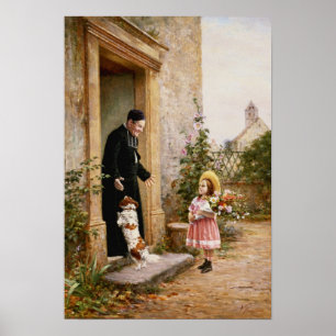 Póster Aniversário do Padre