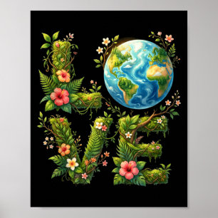 Poster aniversário do planeta dia da terra dia da terra t
