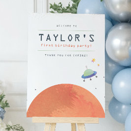 Poster Aniversário do Sun Space Boy