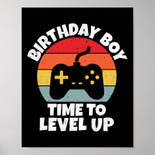 Poster Aniversário, Hora Do Aniversário Para Aproximar O