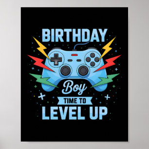 Poster Aniversário, Hora Do Aniversário Para Aproximar O