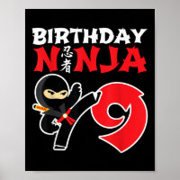 Aniversário Ninja - Festa Ninja de 9 Anos - Aniver