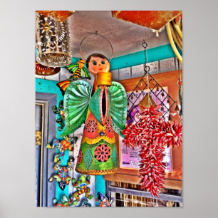 Póster Anjo Arte Metálica Pimentos Pimentos Pintados Sap