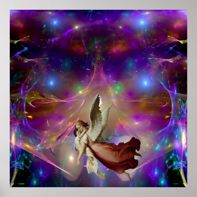 Póster Anjo Await (Frente)