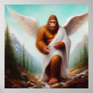 Poster Anjo Bigfoot
