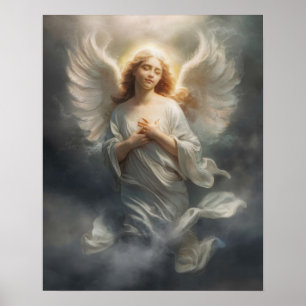 Poster Anjo Branco