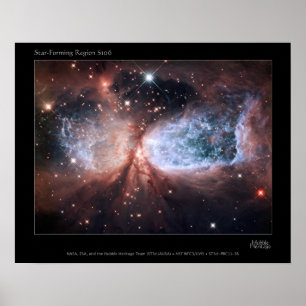 Póster Anjo celestial da neve