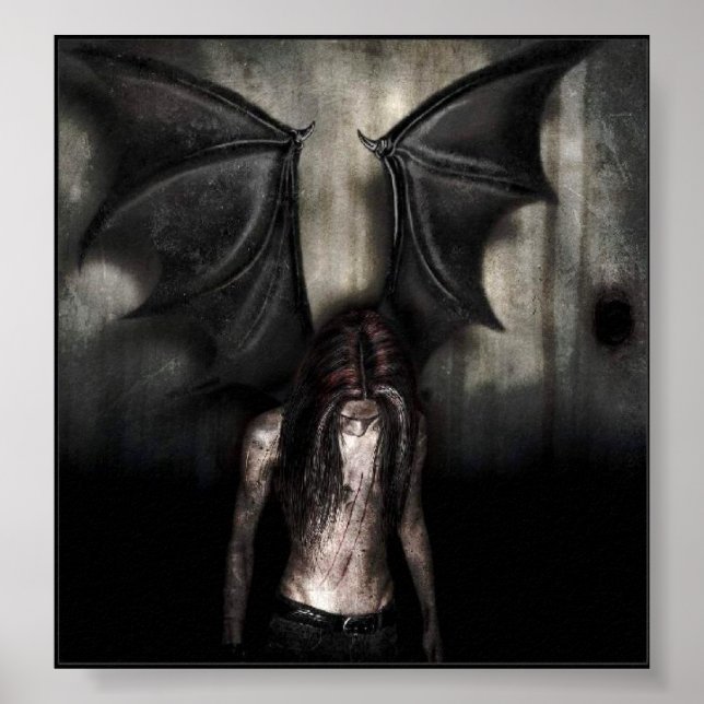 Póster Anjo Chorando (Frente)