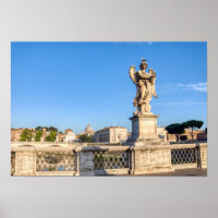 Anjo com Coroa de Cornos - Sant'Angelo, Roma