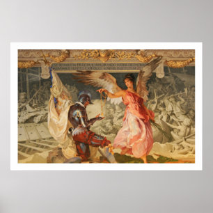 Póster Anjo com Rosary