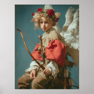 Poster Anjo Cupido Vintage