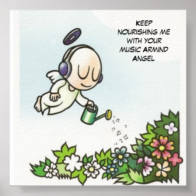 Póster Anjo da mente (Frente)