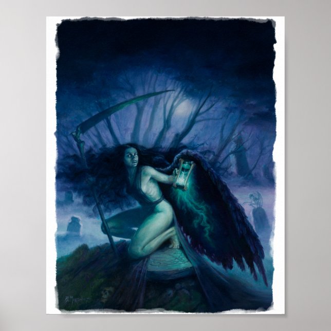 Poster Anjo da Morte (Frente)