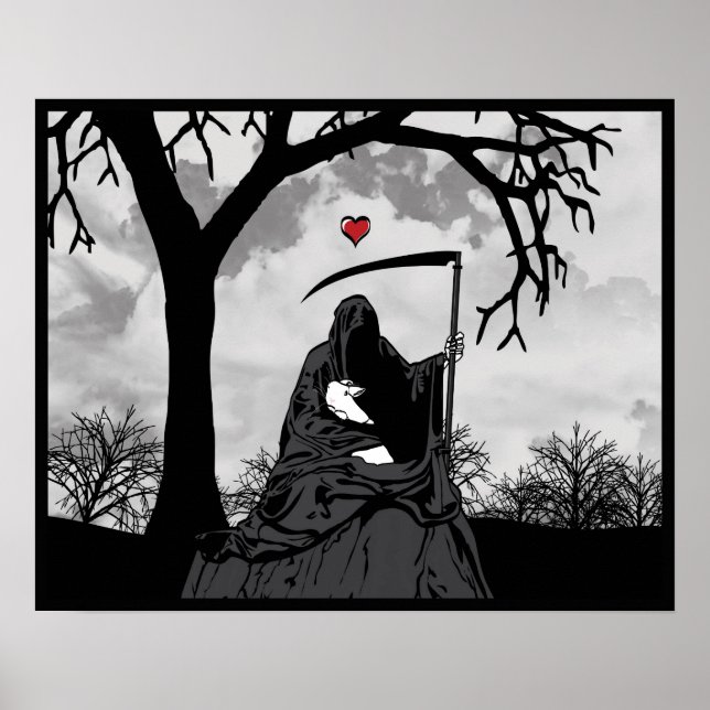 Poster Anjo da Morte (Frente)