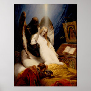 Poster Anjo da Morte - Horace Vernet - 1851