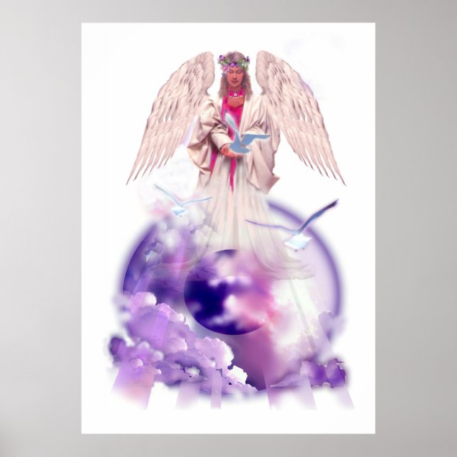 Póster Anjo da Paz (Frente)