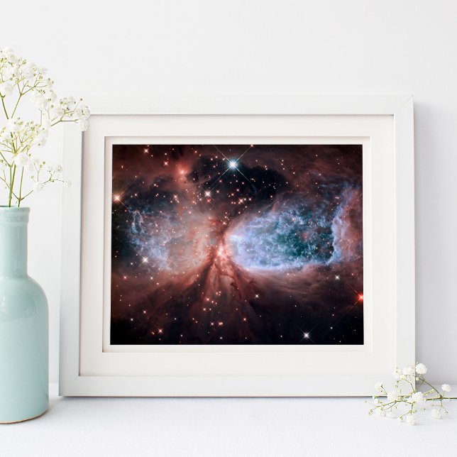 Poster Anjo de Neve Hubble 10x8 (Hubble Snow Angel 10x8 Poster)