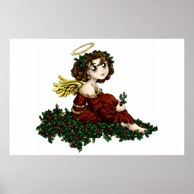 Póster Anjo do azevinho (Frente)