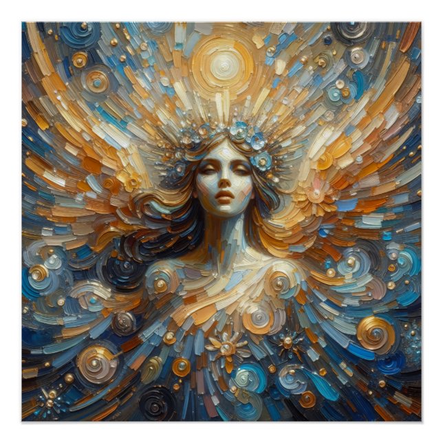 Póster Anjo do meu Poster brilhante (Frente)