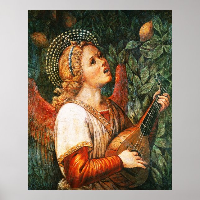 POSTER ANJO DO NATAL TOCANDO BANDOLIM (Frente)