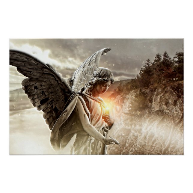 Póster Anjo dos Desafortunados (Frente)