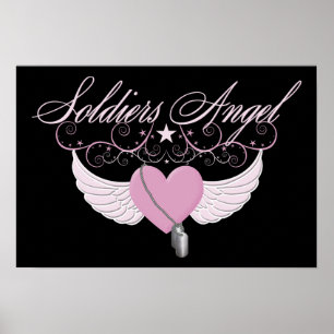 Poster Anjo dos soldados