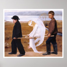 Poster Anjo ferido por Hugo Simberg Favorito CC1254 XL