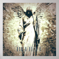 Anjo gótico, vintage, arte rústica e sombria acred