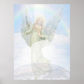 Poster Anjo Guardião nas Nuvens