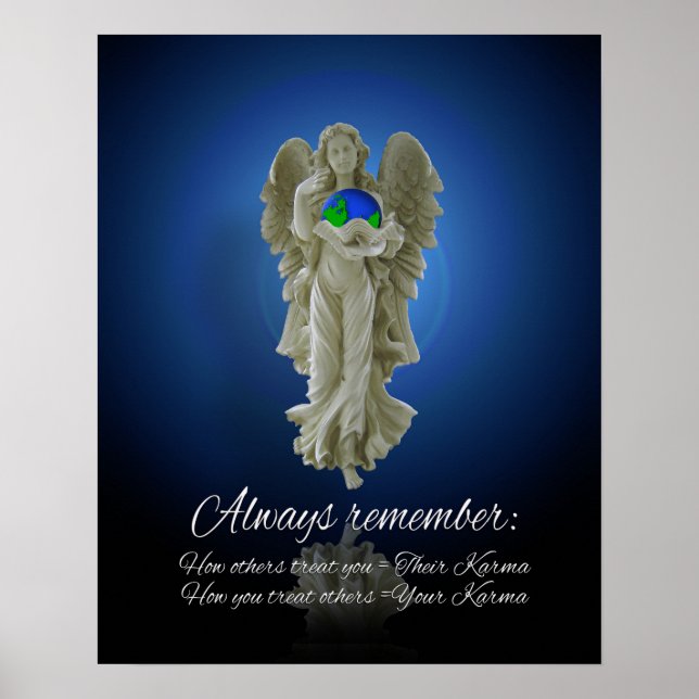 Póster Anjo Karma (Frente)