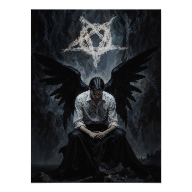 Póster Anjo Lúcifer (Frente)