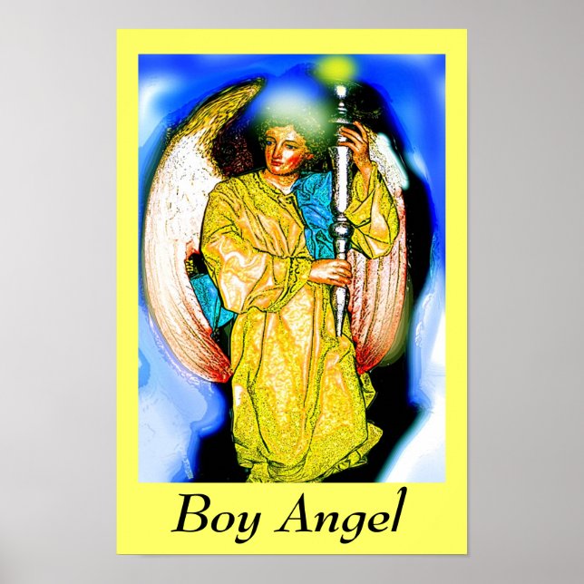 Póster Anjo-menino (Frente)