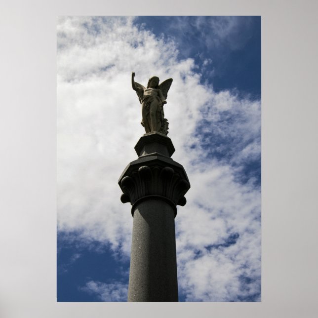 Poster Anjo nas Nuvens (Frente)