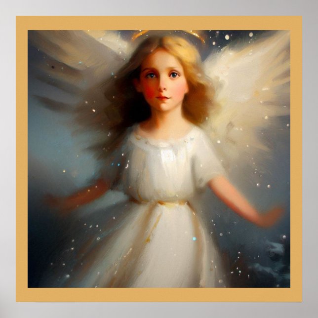 Poster Anjo Natal 2 (Frente)