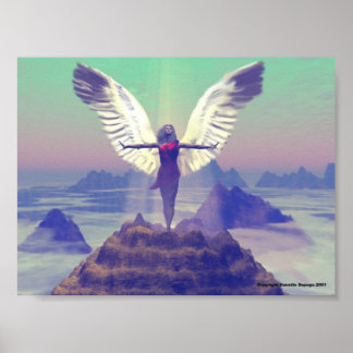 Póster Anjo no Alto