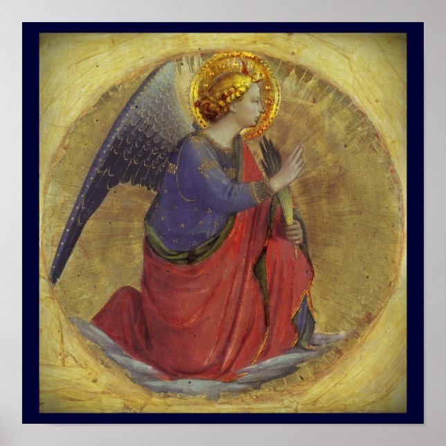 Póster Anjo no Dourado (Frente)