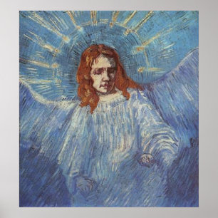 Poster Anjo por Vincent van Gogh