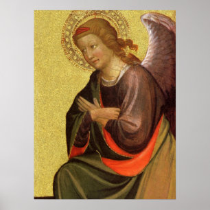 Póster Anjo Renascentista do Mestre do Bambino Vispo