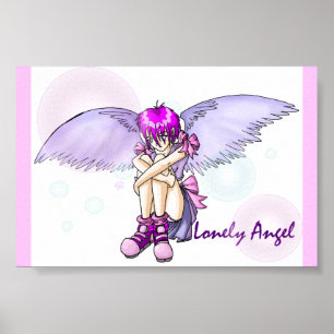 Póster Anjo só #1