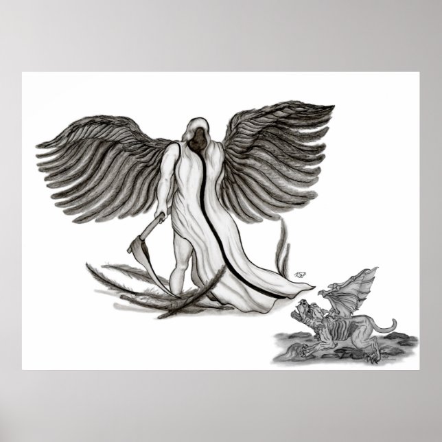 Póster Anjo Uriel (Frente)