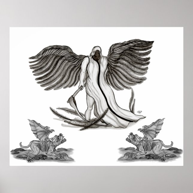 Póster Anjo Uriel (Frente)
