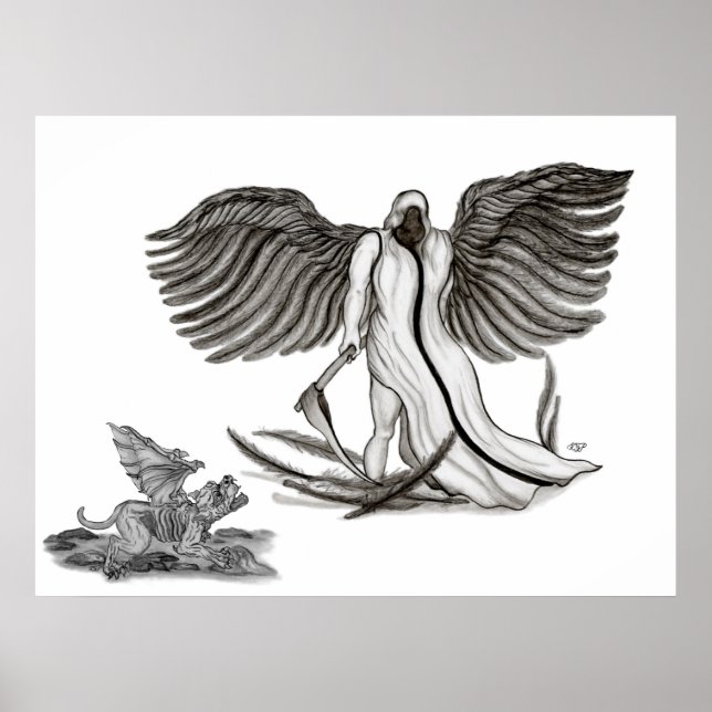 Poster Anjo Uriel (Frente)