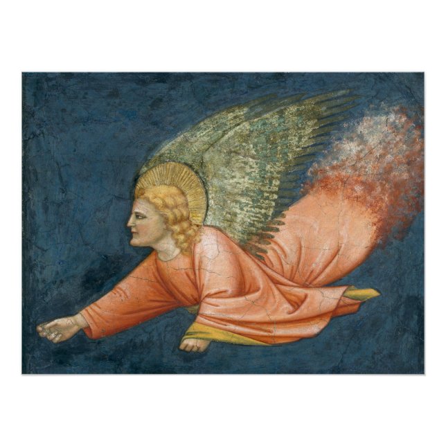 Póster Anjo voador (seguidor de Giotto) CC0525 (Frente)