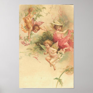 Póster Anjos do Poster-Vintage