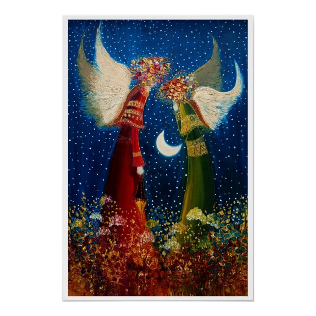 Póster Anjos e Lua (Frente)