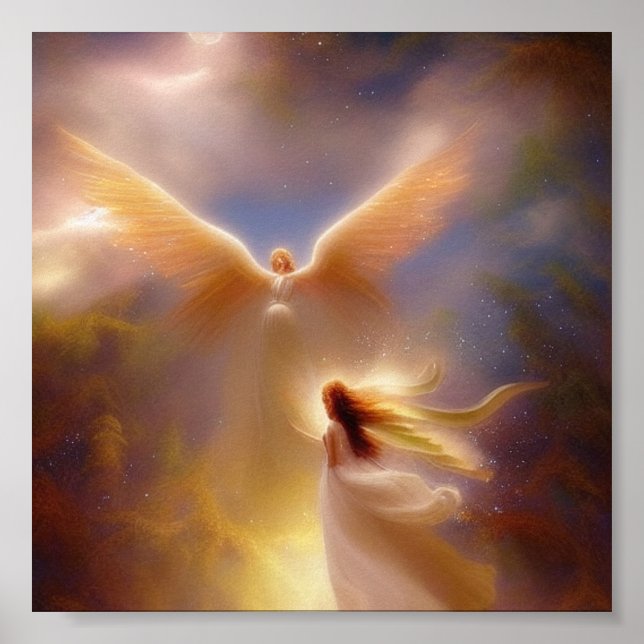 Poster Anjos voadores (Frente)
