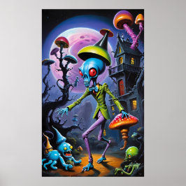 Poster Ankle Biter em Shroom Town Fantasy