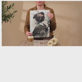 Poster Anmutige japanische Geisha -